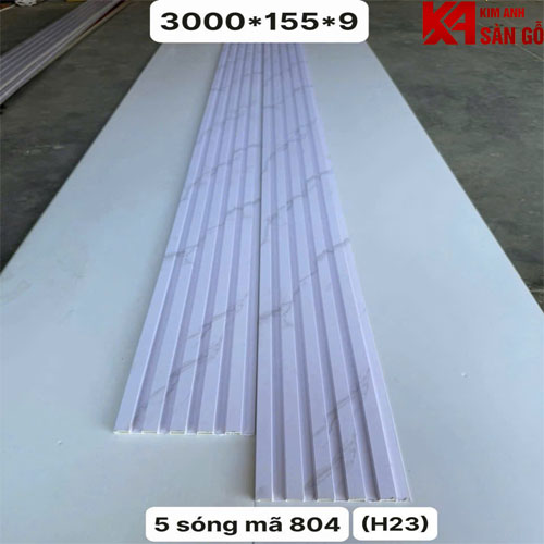 Tấm Ốp Tường Lam 5 Sóng Thấp GR-804